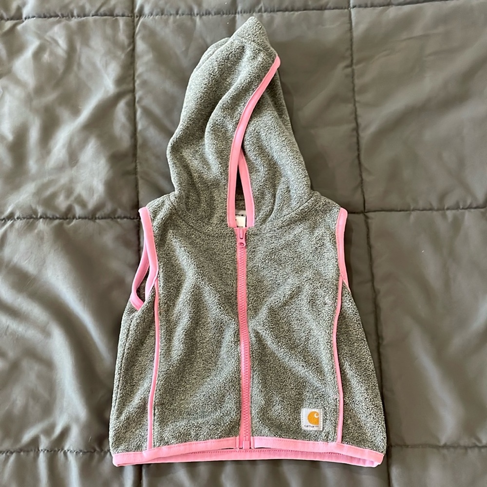 EUC Carhartt Fleece vest